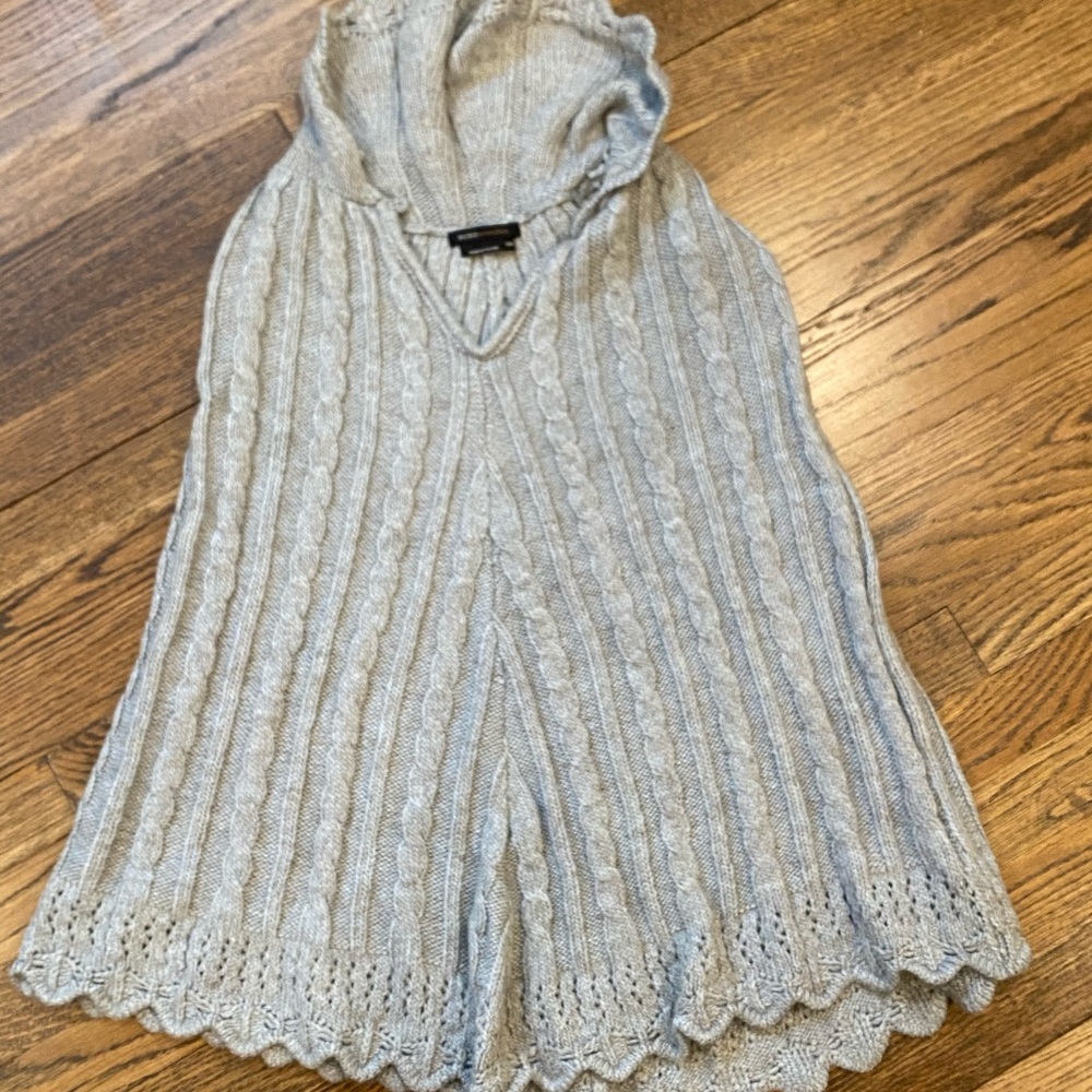BCBG Grey Shawl